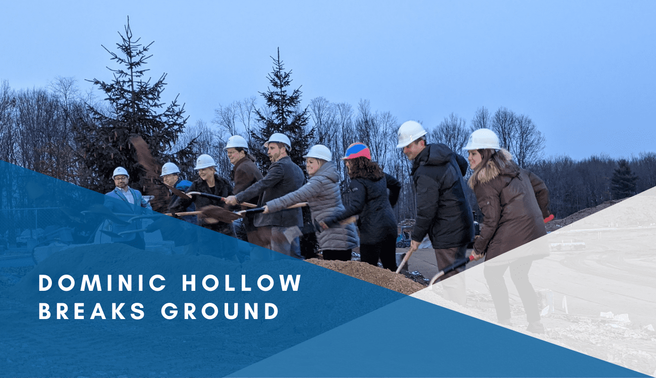 Christa Breaks Ground for Dominic Hollow Apartments