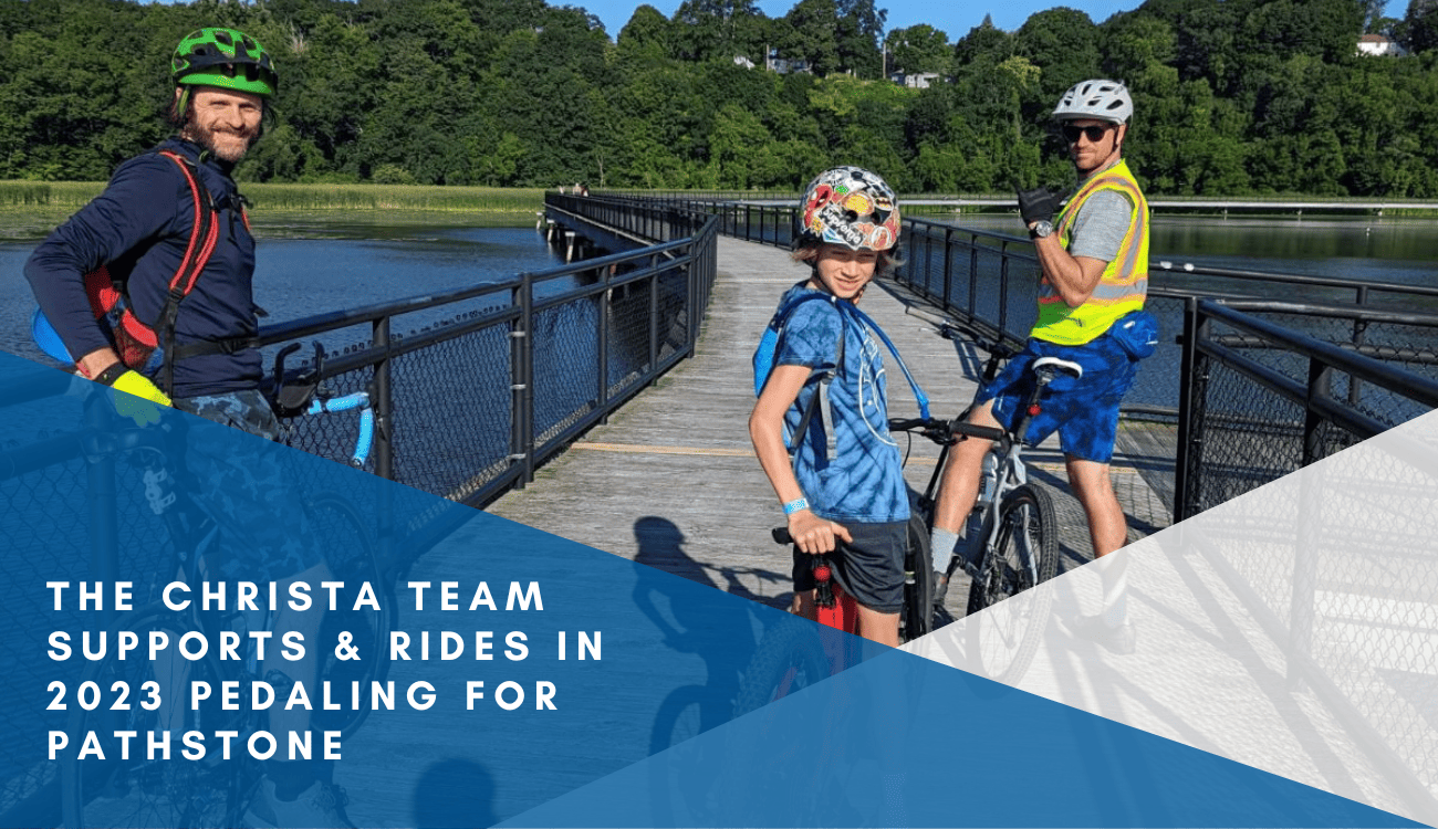The Christa Team Supports and Rides in 2023 Pedaling for PathStone