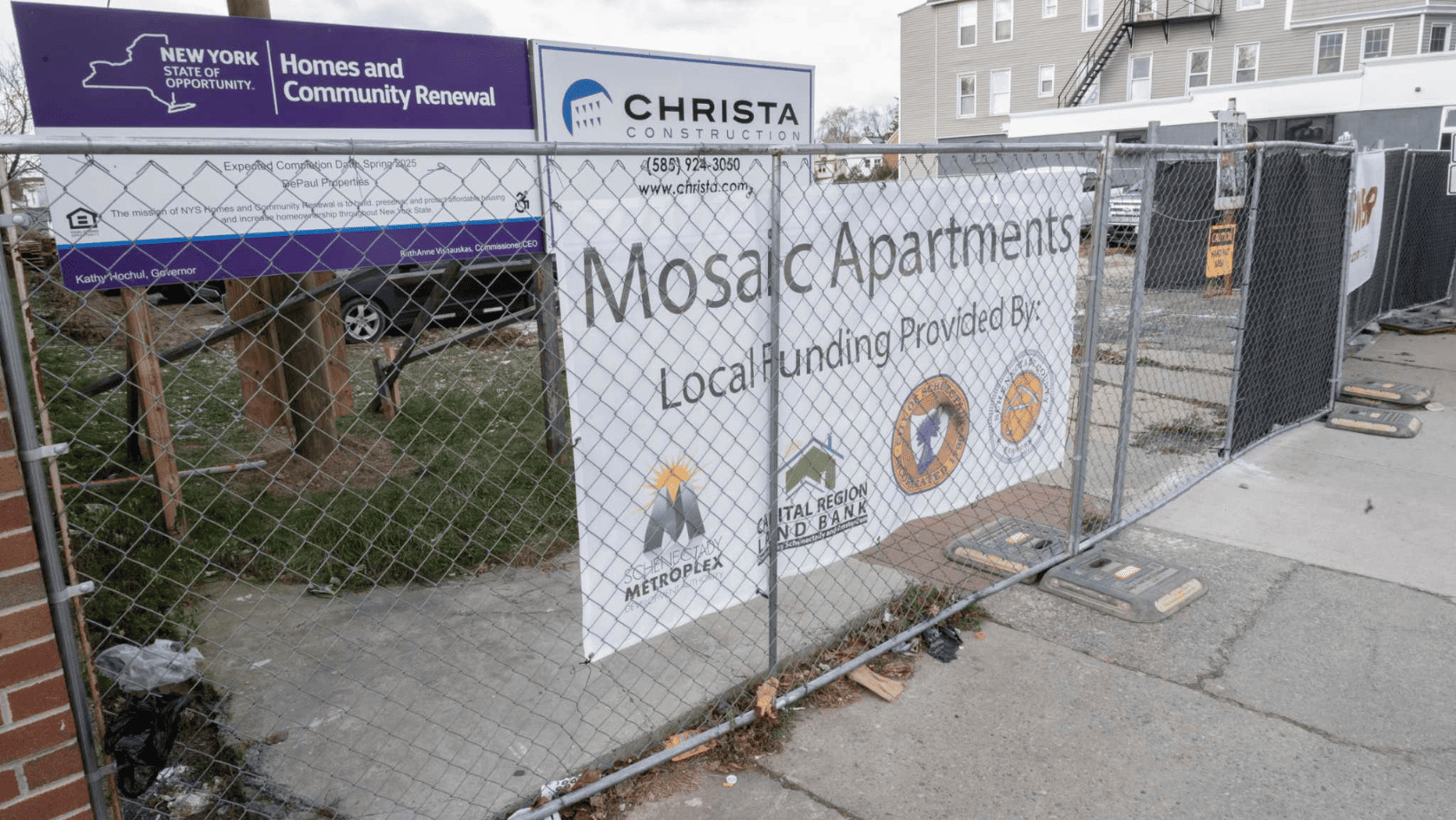 Mosaic Apartments Construction Site