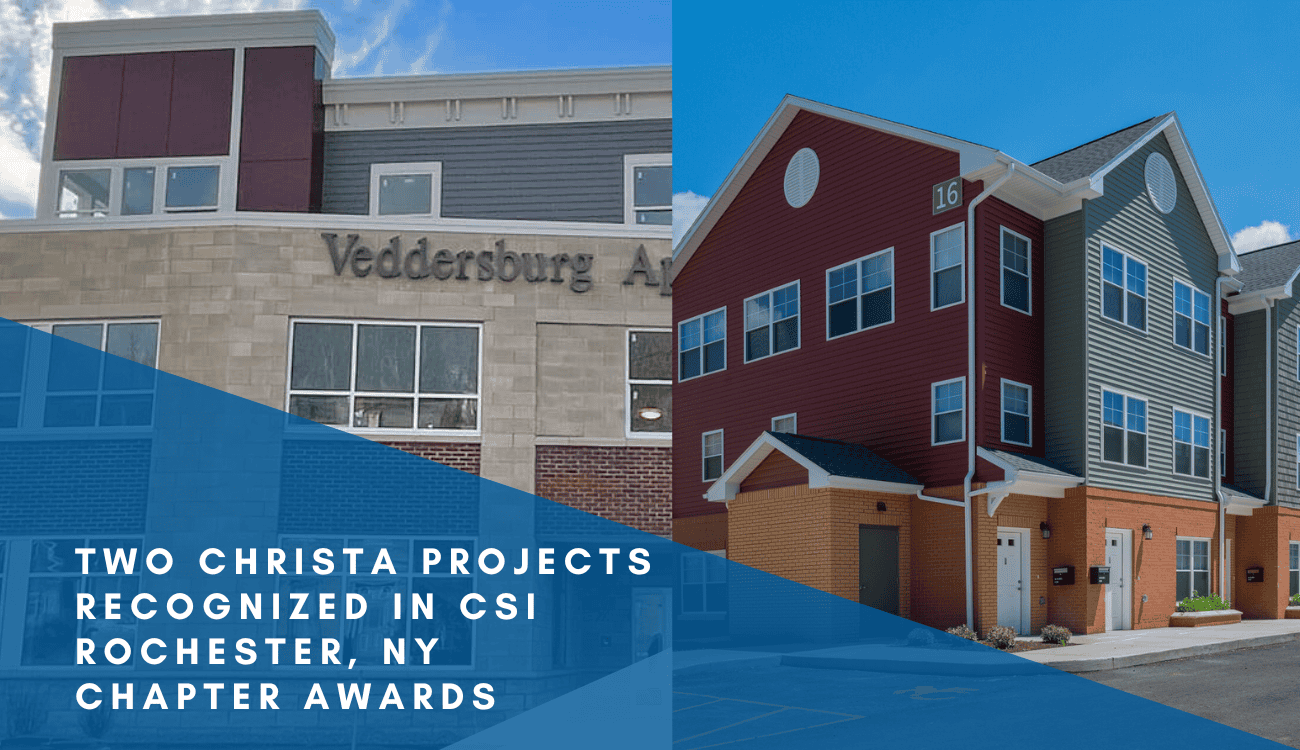 Two Christa Projects Recognized at CSI Rochester Awards