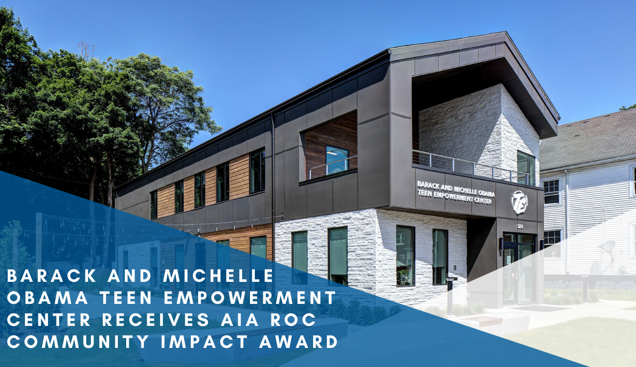 Barack and Michelle Obama Teen Empowerment Center wins 2025 AIA Design Award